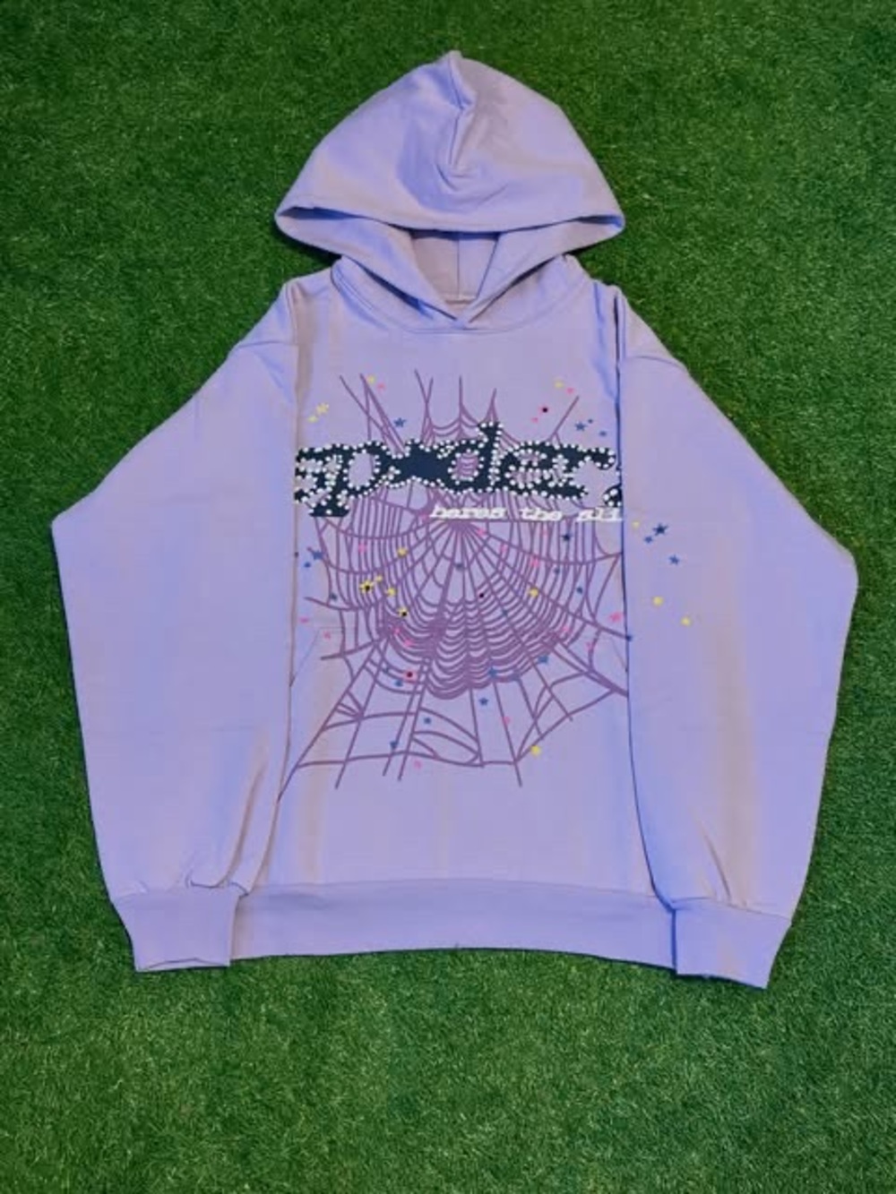 Classic Purple Sp5der Hoodie